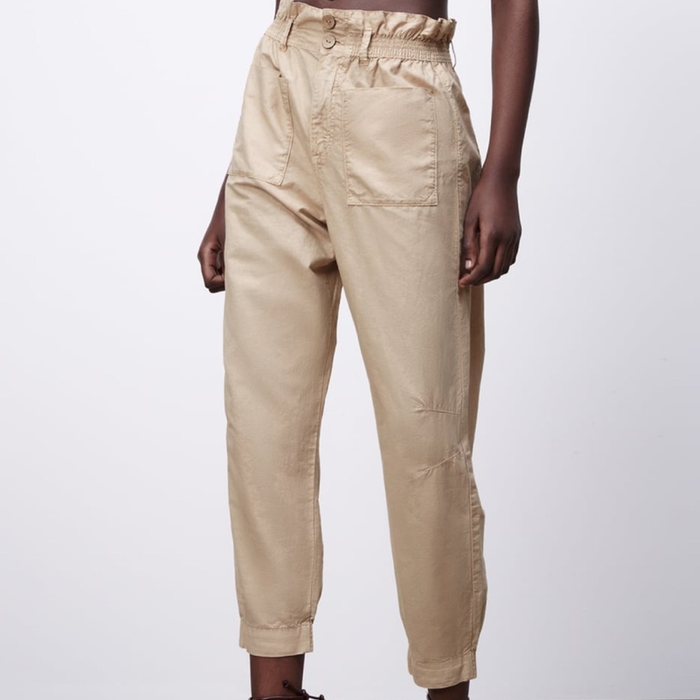 Zara Baggy Pouch Pocket Pants
